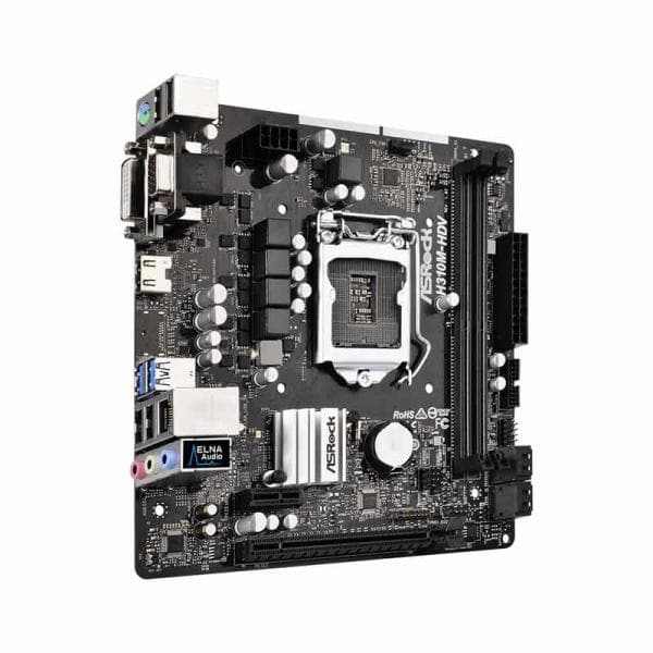 Buy ASROCK H310M-HDV DDR4 Intel Motherboard | Elitehubs.com– EliteHubs