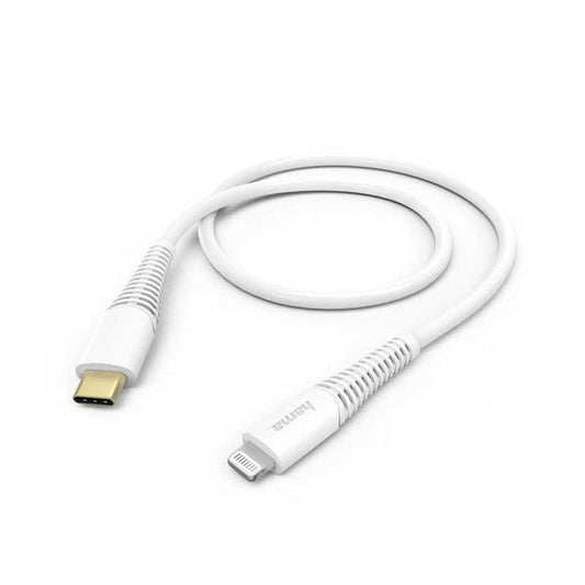 HAMA 183309 Fast Charging Data Cable USB-C Lightning 1.5m Cable ( White )