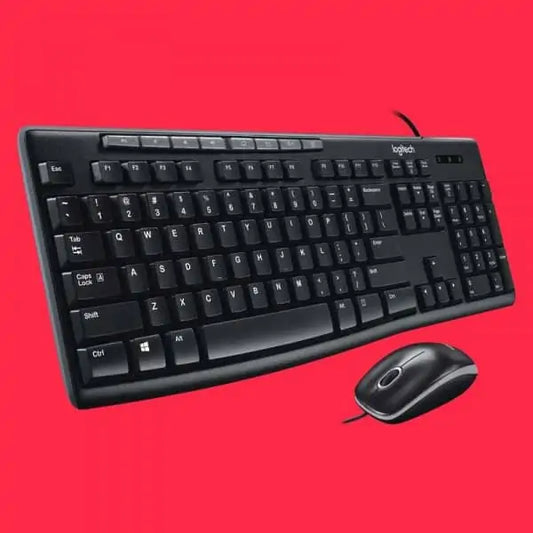 Logitech MK200 Gaming Keyboard and Gaming Mouse Combo