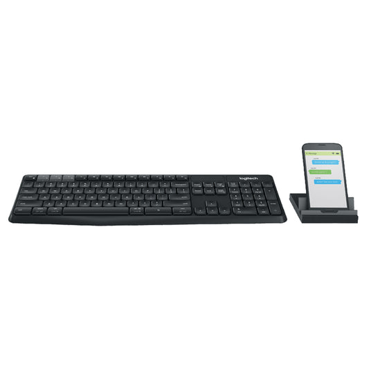 Logitech K375S Multi-Device Wireless Keyboard and Stand Combo
