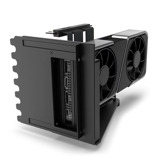 NZXT H7 Series (PCIe 4.0x16) Vertical GPU Bracket Kit With 175mm Riser Cable (Black)