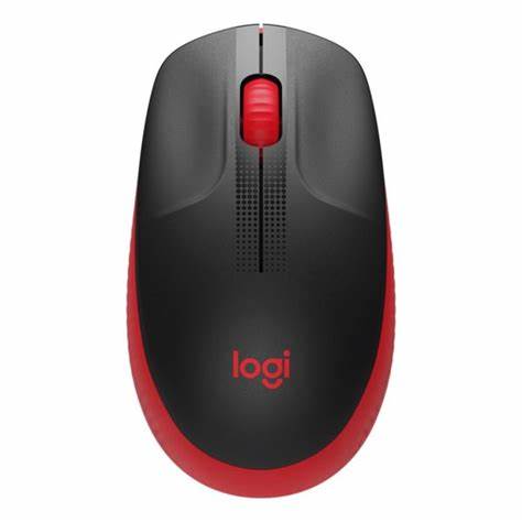 Logitech M190 Wireless Gaming Mouse (Red)