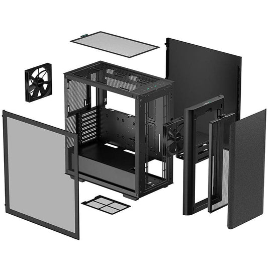 Deepcool CK500 Mid Tower Cabinet (Black)