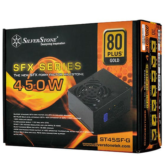 SilverStone SST-ST45SF-G 450W SFX Gold Full Modular PSU (450 Watt)