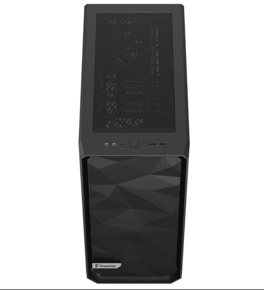 Fractal Design Meshify 2 Compact Dark Tint TG Mid Tower Cabinet (Black)