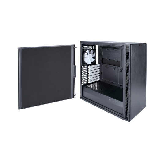 Fractal Design Define C Mid Tower Cabinet (Black Solid)