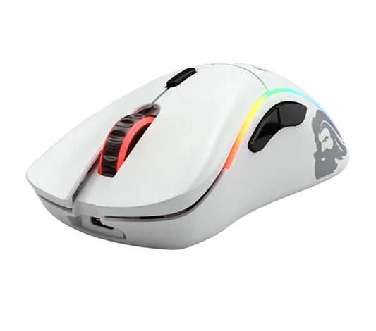 Glorious Model D RGB Wireless 19000DPI Gaming Mouse (Matte White)
