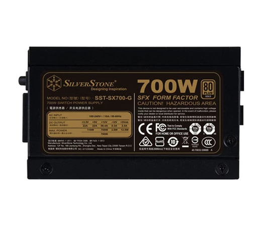 SilverStone SX700-G SFX Gold Fully Modular PSU (700 Watt)