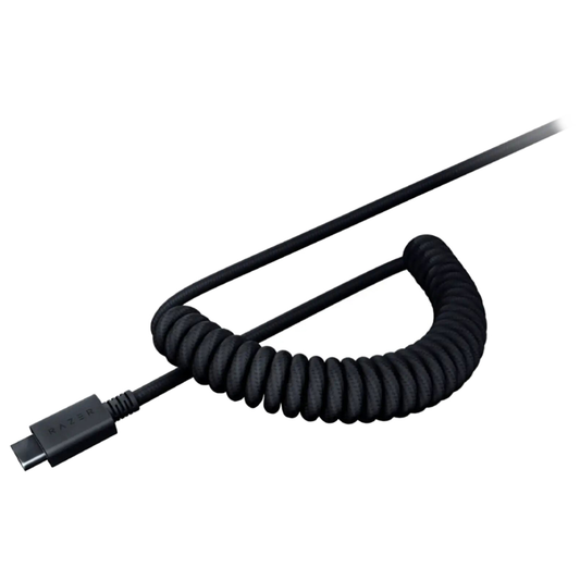 Razer PBT Keycaps + Coiled Cable Upgrade Set Black