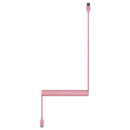 Razer PBT Keycaps Plus Coiled Cable Upgrade Set Quartz Pink