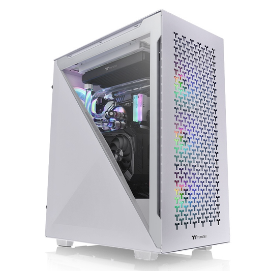 Thermaltake Divider 500 TG Air Mid Tower Cabinet (Snow)