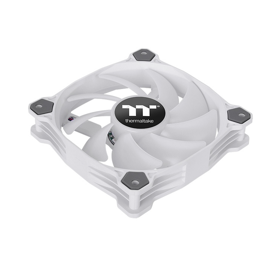 Thermaltake Pure 12 ARGB Sync TT Premium Edition Radiator Cabinet Fan (Triple Pack) (White)