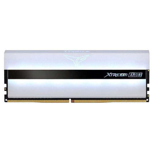 TeamGroup T-Force XTREEM ARGB 32GB (16GBx2) 3600MHz DDR4 RAM (White)