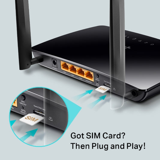 TPLink TL-MR6400 300 Mbps Wireless N 4G LTE Router
