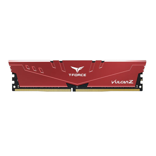 TeamGroup T-Force Vulcan Z 32GB (32GBx1) 3200MHz DDR4 RAM (Red) (TLZRD432G3200HC16C01)