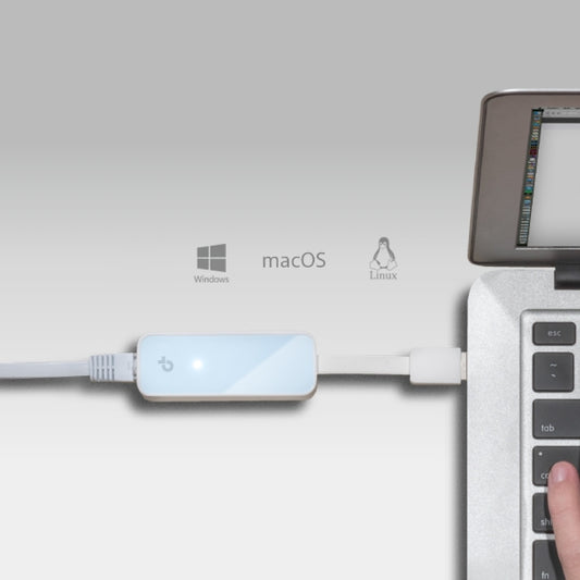 TPLink UE200 USB 2.0 to 100Mbps Ethernet Network Adapter