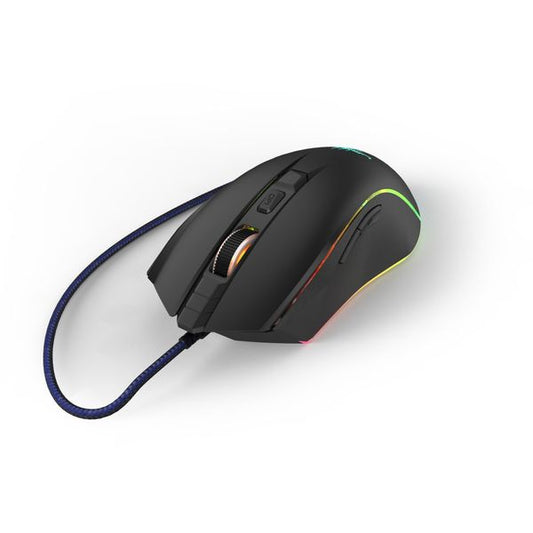 HAMA 186050 Reaper 210 Wired Ambidextrous Gaming Mouse ( 4800DPI / 6 Macro Buttons ) ( Black )