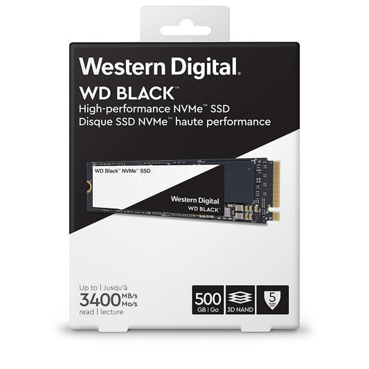 Western Digital Black 500GB M.2 NVMe SSD