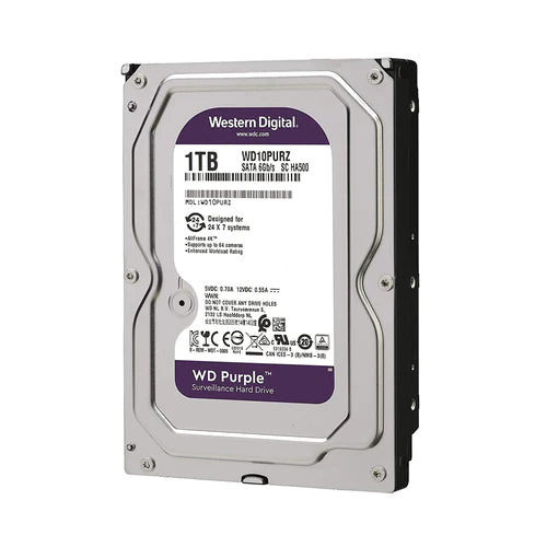 Western Digital Purple 1TB 5400 RPM Desktop HDD