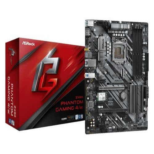 ASRock Z490 Phantom Gaming 4/Ac Motherboard