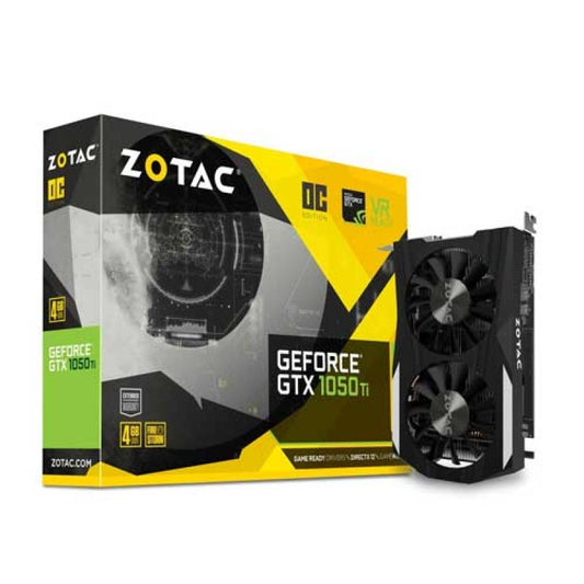 Zotac GeForce GTX 1050 Ti OC 4GB Graphics Card