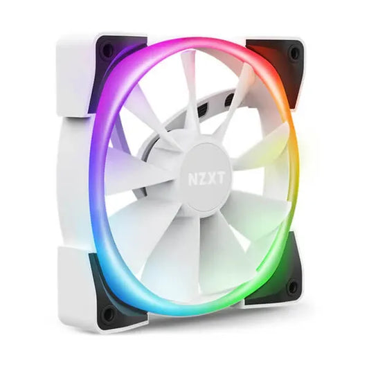 NZXT Aer RGB 2 White 120mm Cabinet Fan (Single Pack)