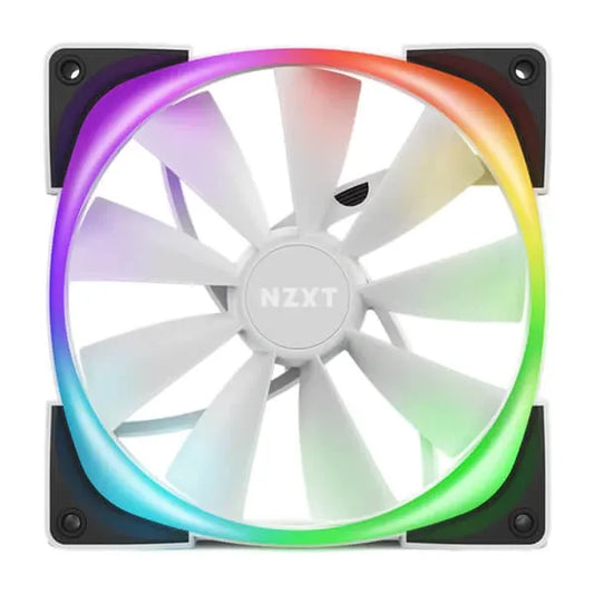 NZXT Aer RGB 2 White 140mm Cabinet Fan (Single Pack)