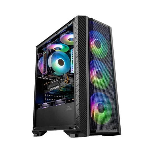 Ant Esports ICE-311MT Mid Tower Cabinet (Black)