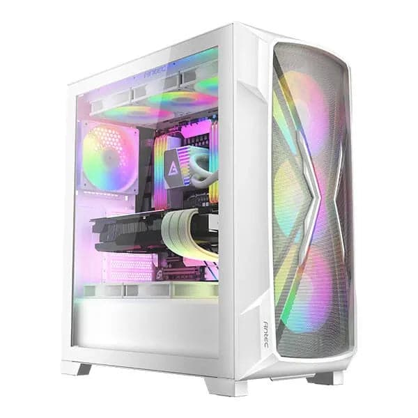 Buy ANTEC DP505 ARGB EATX Mid Tower Cabinet White | EliteHubs.Com