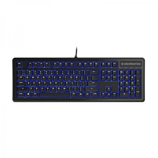 SteelSeries Apex 100 Membrane Switch Full SIze Wired Gaming Keyboard (Black)