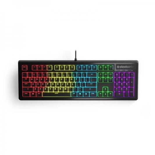 SteelSeries Apex 150 Membrane Switch Full Size Wired RGB Gaming Keyboard (Black)
