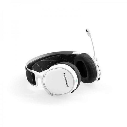 SteelSeries Arctis 7 White - 2019 Edition Over The Head Gaming Headset With Mic