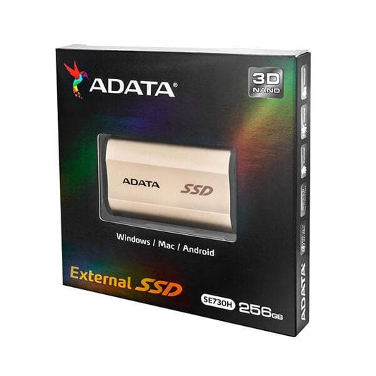 Adata SE730H 256GB Gold External SSD