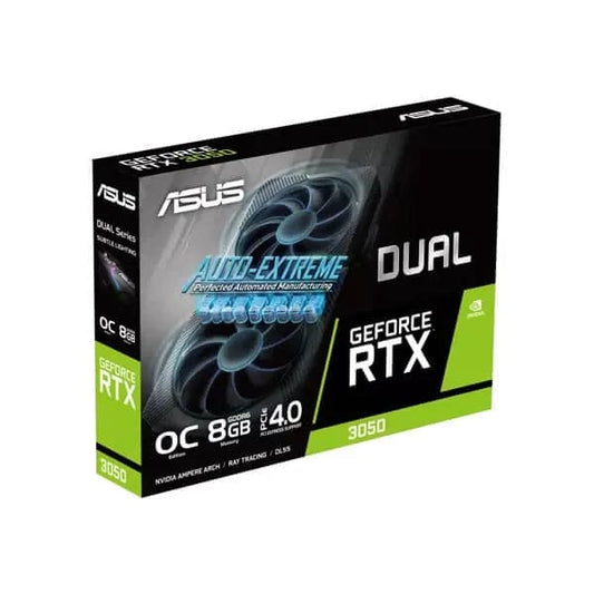 Asus Dual GeForce RTX 3050 OC Edition 8GB GDDR6 Graphics Card