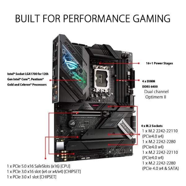 ASUS - 【修理品】ASUS ROG STRIX Z690-F GAMING WIFI Amazon.com: ASUS ROG Strix Z690-F Gaming WiFi 6E LGA1700