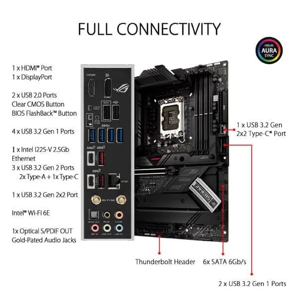 Buy ASUS ROG Strix Z690-F Gaming WIfi DDR5 Intel Motherboard