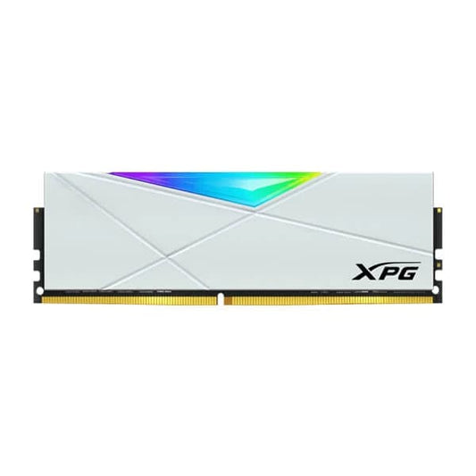 Adata XPG Spectrix D50 RGB 32GB (32GBx1) 3600MHz DDR4 RAM (White)