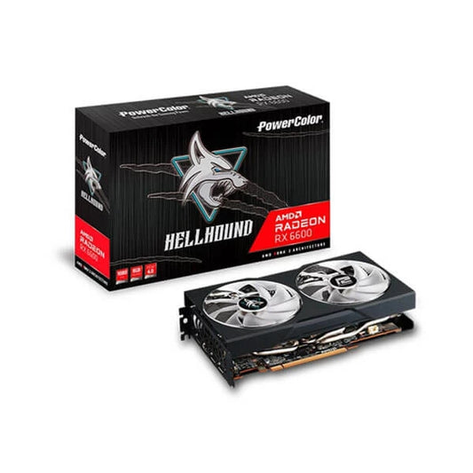 PowerColor Hellhound RX 6600 8GB Gaming Graphics Card