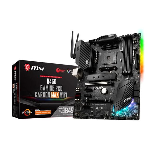 MSI B450 Gaming Pro Carbon Max WiFi Motherboard