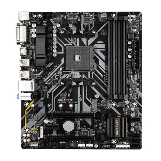 Buy Gigabyte B450M DS3H V2 Motherboard in India Elitehubs