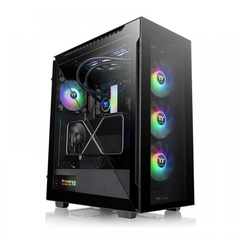 Buy THERMALTAKE Divider 500 ARGB Mid Tower Cabinet (Black) | Elitehubs ...