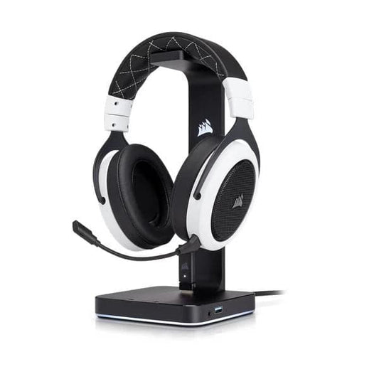 Corsair HS70 Virtual 7.1 Surround Gaming Headset With Mic (White)