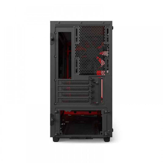 NZXT H400i (Mini-ITX) Mini Tower Cabinet (Black-Red)