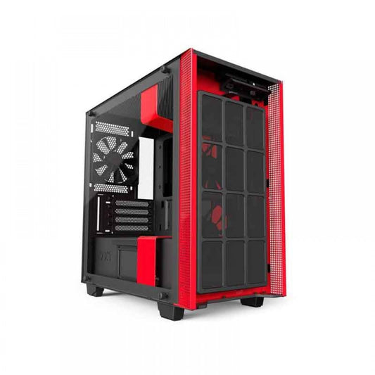 NZXT H400i (Mini-ITX) Mini Tower Cabinet (Black-Red)