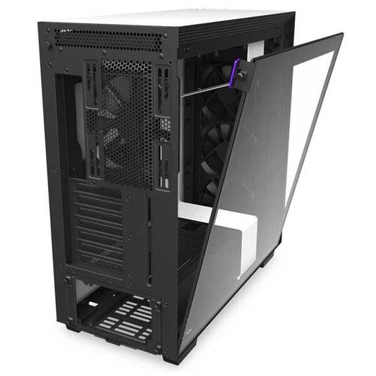 NZXT H710 (E-ATX) Mid Tower Cabinet With Tempered Glass Side Panel (Matte/Black)