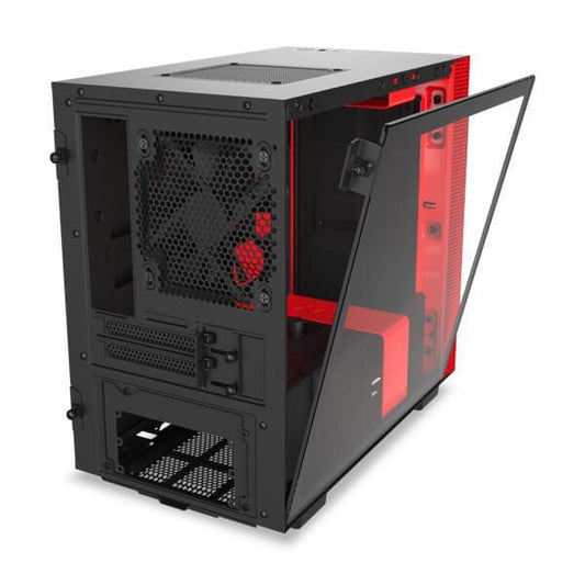 NZXT H210 With TG Side Panel (M-ITX) Mini Tower Cabinet (Matte Black)