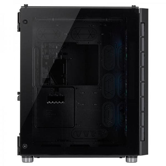 Corsair Crystal Series 680X (ATX) RGB Mid Tower Cabinet (Black)