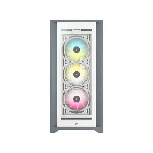 Corsair iCUE 5000X RGB Mid Tower Cabinet (White)