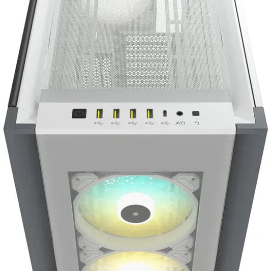 Corsair iCUE 7000X RGB (ATX) Full Tower Cabinet TG (White)