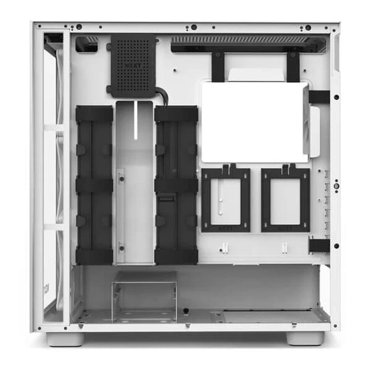 NZXT H7 Elite Mid Tower Cabinet (E-ATX) (White)